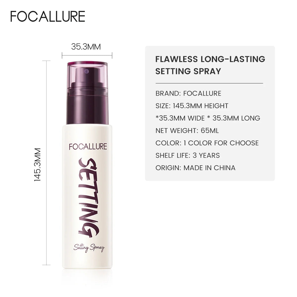 Matte Finishing Makeup Setting Spray