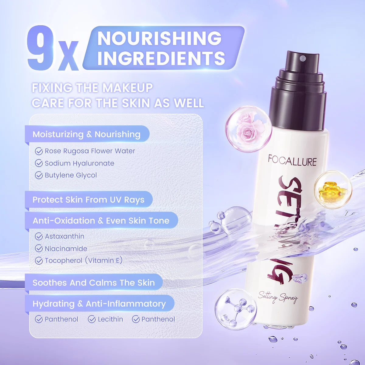 Matte Finishing Makeup Setting Spray