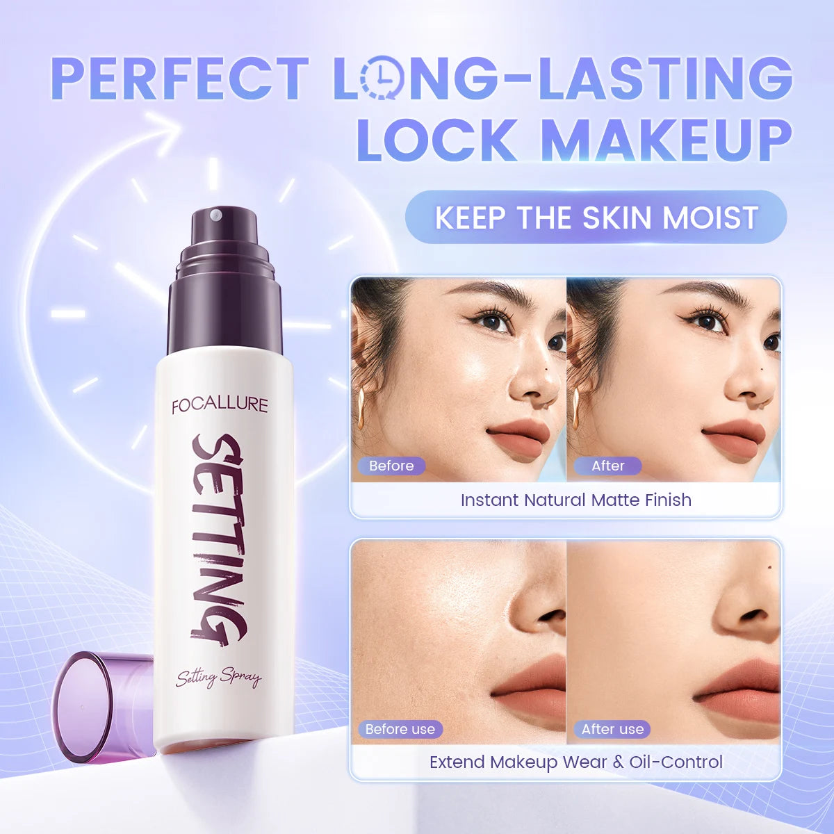 Matte Finishing Makeup Setting Spray